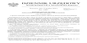 ROZPORZĄDZENIE NR 1/2024 POWIATOWEGO LEKARZA WETERYNARII W PŁOCKU z dnia 19 grudnia 2024 r. w sprawie zwalczania wysoce zjadliwej grypy ptaków (HPAI) na obszarze powiatu gostynińskiego